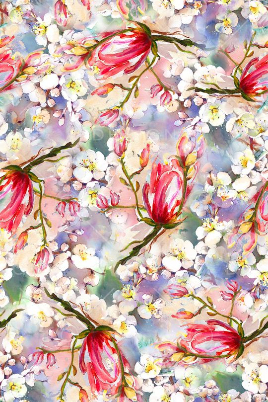 手绘印花华亿平台图片