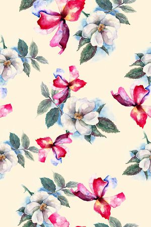 手绘印花华亿平台图片