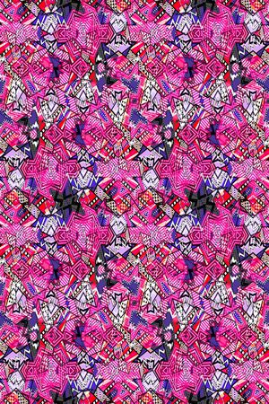 千鸟格印花华亿平台图片