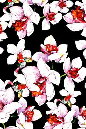 水墨印花华亿平台图片