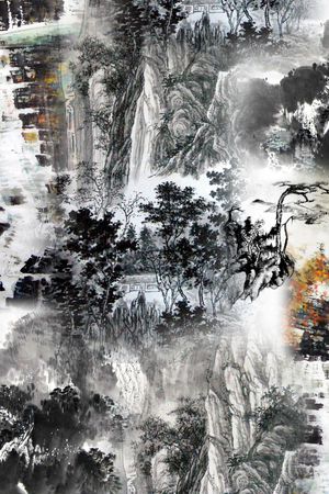 风景印花华亿平台图片