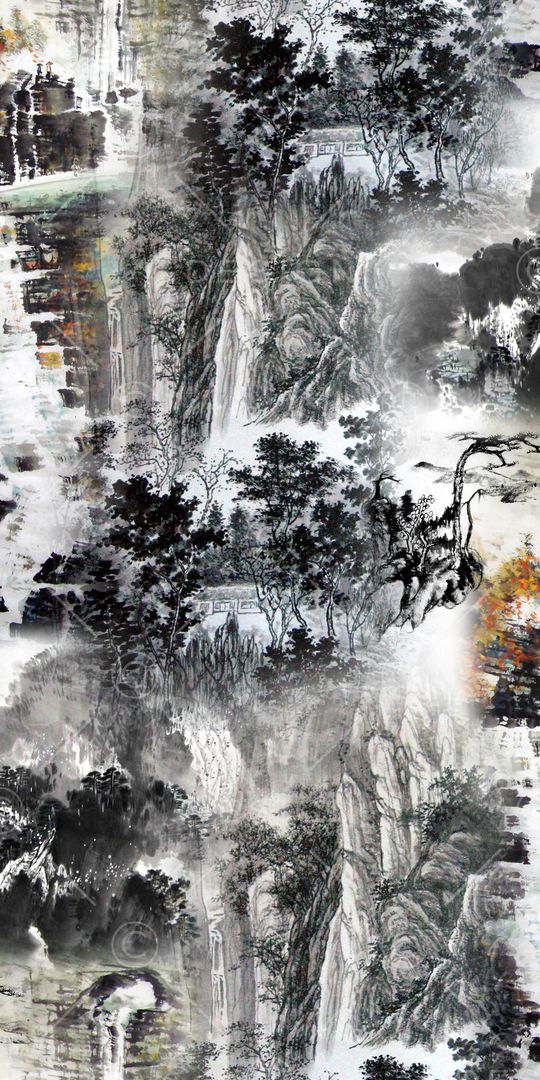 风景印花华亿平台图片