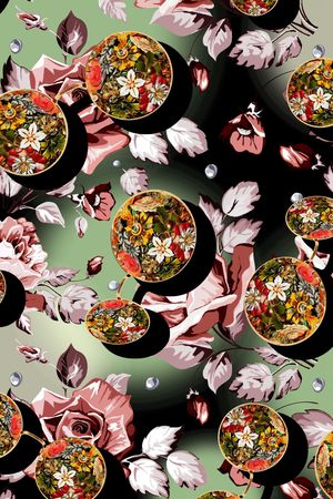 趣味印花华亿平台图片