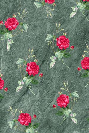 花鸟印花华亿平台图片