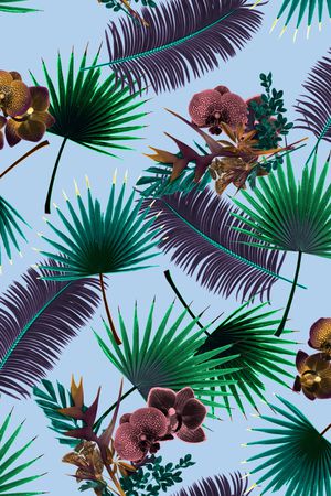 热带印花华亿平台图片