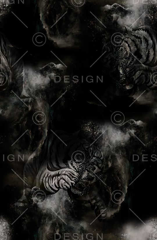 老虎印花华亿平台图片