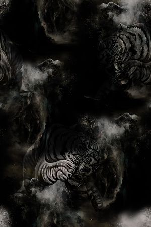 老虎印花华亿平台图片