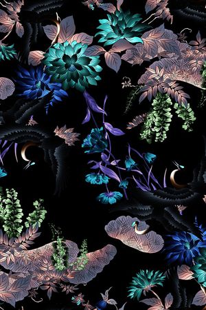 小碎花印花华亿平台图片