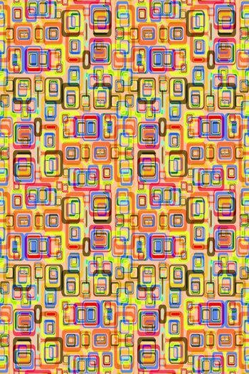 785297-撞色小方块