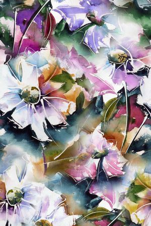 花朵印花华亿平台图片