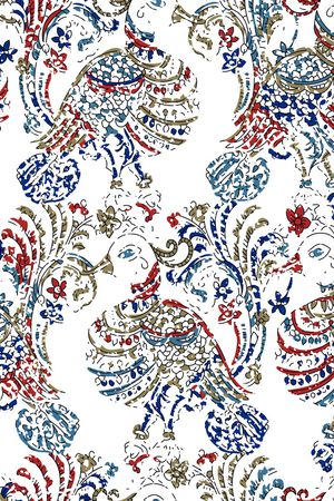 天堂鸟印花华亿平台图片