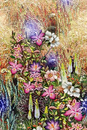 复古印花华亿平台图片