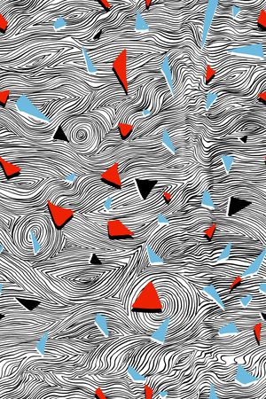 线条印花华亿平台图片