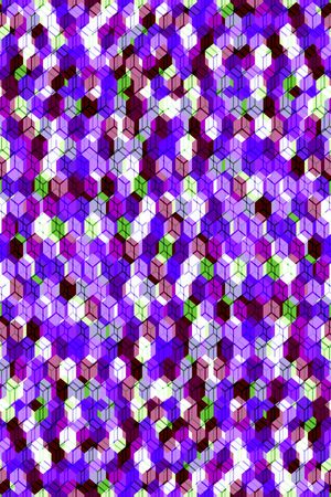 小方块印花华亿平台图片