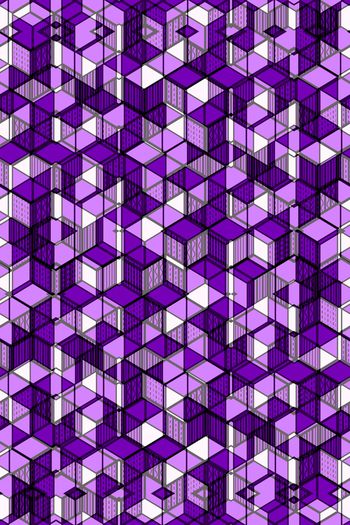 785782-立体透明方格