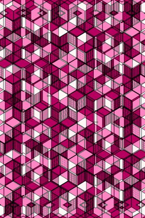 方格印花华亿平台图片