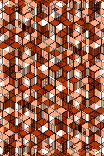 785795-立体透明方格