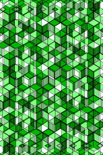 785813-立体透明方格