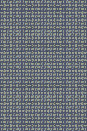 手绘线条笔触印花华亿平台图片