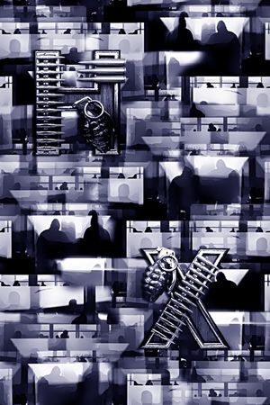 几何印花华亿平台图片