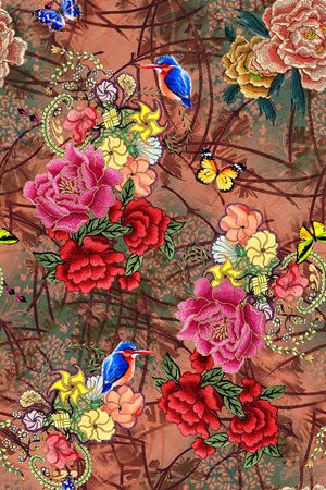 时尚印花华亿平台图片