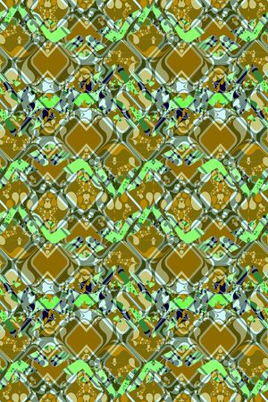 小方块印花华亿平台图片