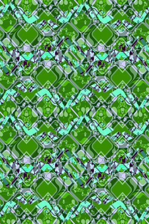 小方块印花华亿平台图片