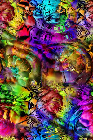 抽象印花华亿平台图片