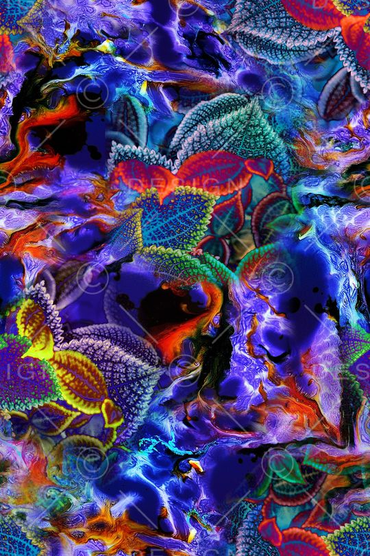 抽象印花华亿平台图片