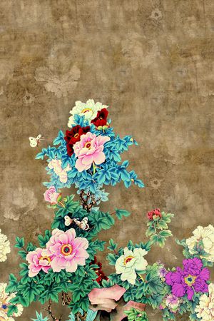 中国风印花华亿平台图片