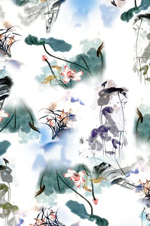 桃花印花华亿平台图片