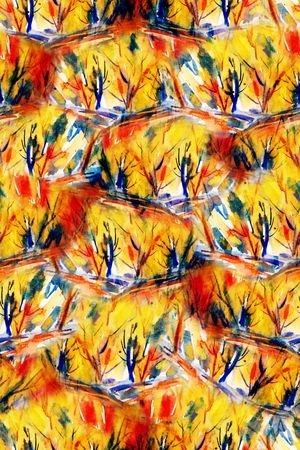 抽象印花华亿平台图片