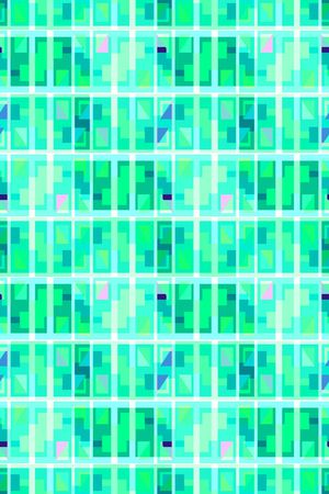 不规则几何印花华亿平台图片