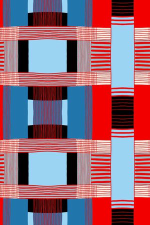 几何印花华亿平台图片