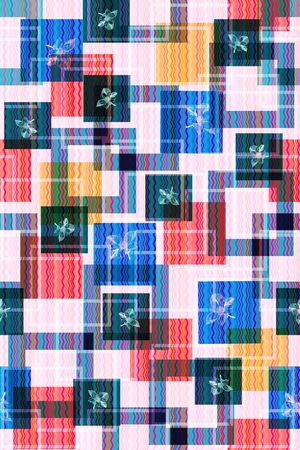 洋阳---抽象印花华亿平台图片