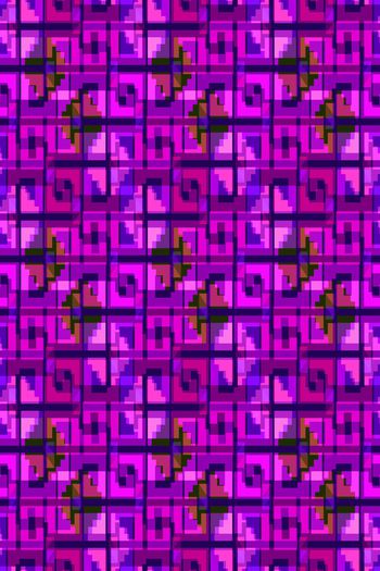 786679-几何格子衫