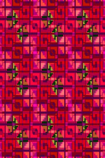 786680-几何格子衫