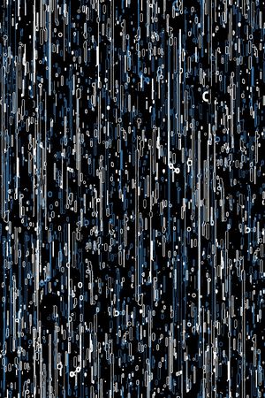 抽象线条印花华亿平台图片