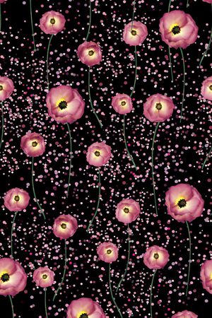 小碎花印花华亿平台图片