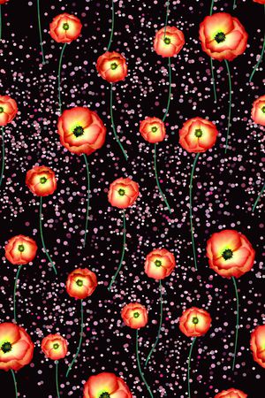 小碎花印花华亿平台图片