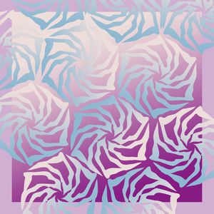 树叶组合印花华亿平台图片