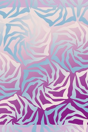 树叶组合印花华亿平台图片