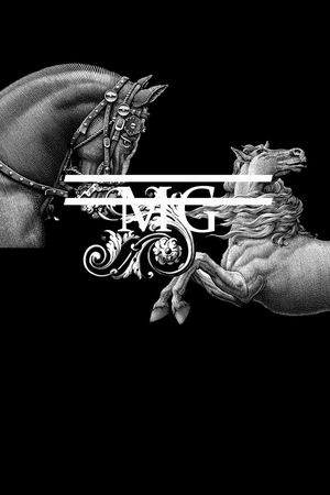 抽象手绘几何条纹数码印花印花华亿平台图片