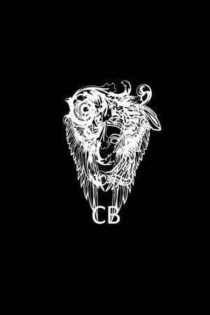 抽象手绘几何大牌翅膀印花印花华亿平台图片