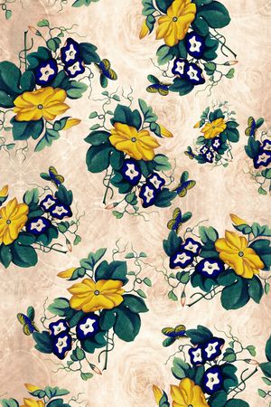 玫瑰印花华亿平台图片