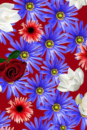 乱花印花华亿平台图片