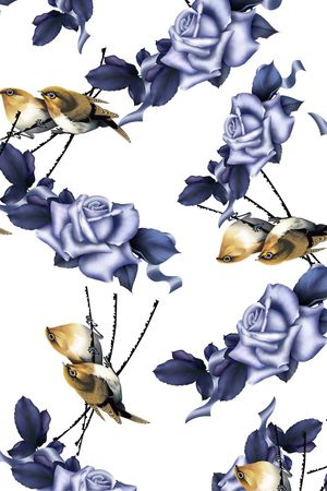 玫瑰印花华亿平台图片