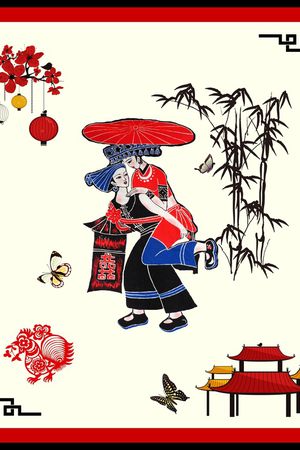 花鸟印花华亿平台图片