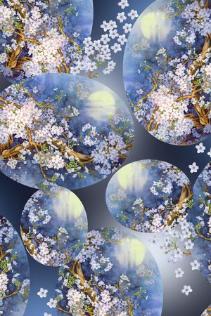 樱花印花华亿平台图片