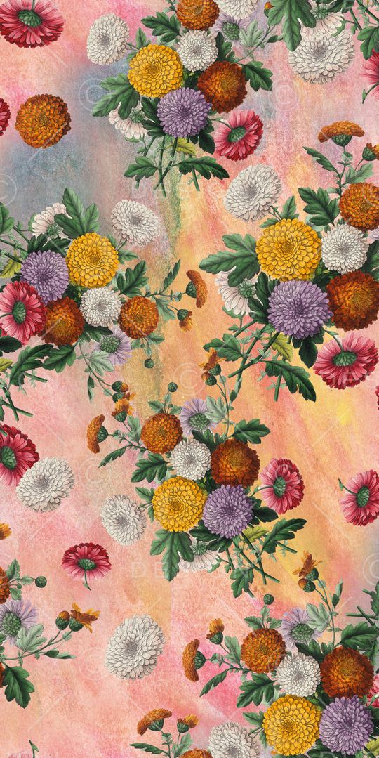 乱花印花华亿平台图片